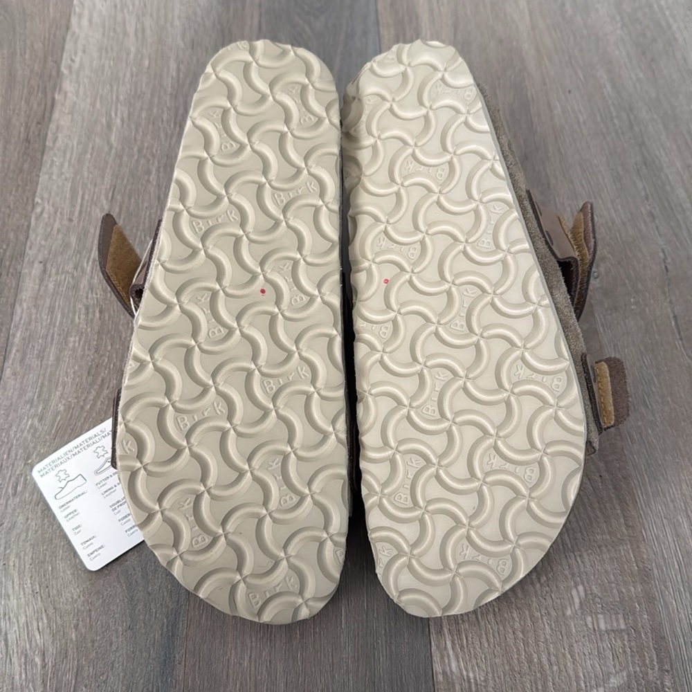 Birkenstock Uji Nubuck-Suede Leather - Taupe - Picture 8 of 11